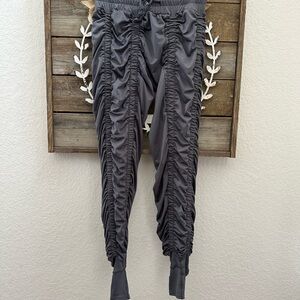 Agogie Gray Ruched Wearable Resistance Workout‎ Pants XXL 40+